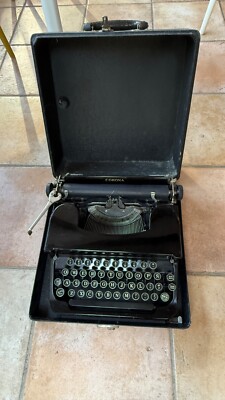 Vintage Schreibmaschine Smith Corona Standard 1938 mit Transportkoffer