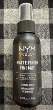 New - NYX Matte Finish Professional Makeup Setting Spray 2.03 fl oz