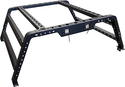 Universal Truck Bed Rack ROOF TOP TENT LED Lights 5' 6'' Truck Bed