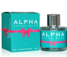 Alpha Blue Women Eau De Parfum Spray 3.4 oz, Perfect Gift FAST SHIPPING
