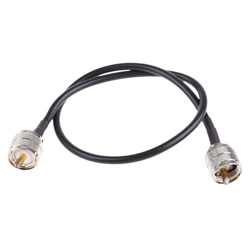 UHF (PL259) Male to UHF Male Jumper Cable Digital Coax Cable for HAM & CB Radio - Zdjęcie 2 z 8