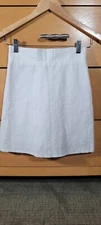 OAK + FORT Women's A-Line In  White Color Skirt S/P