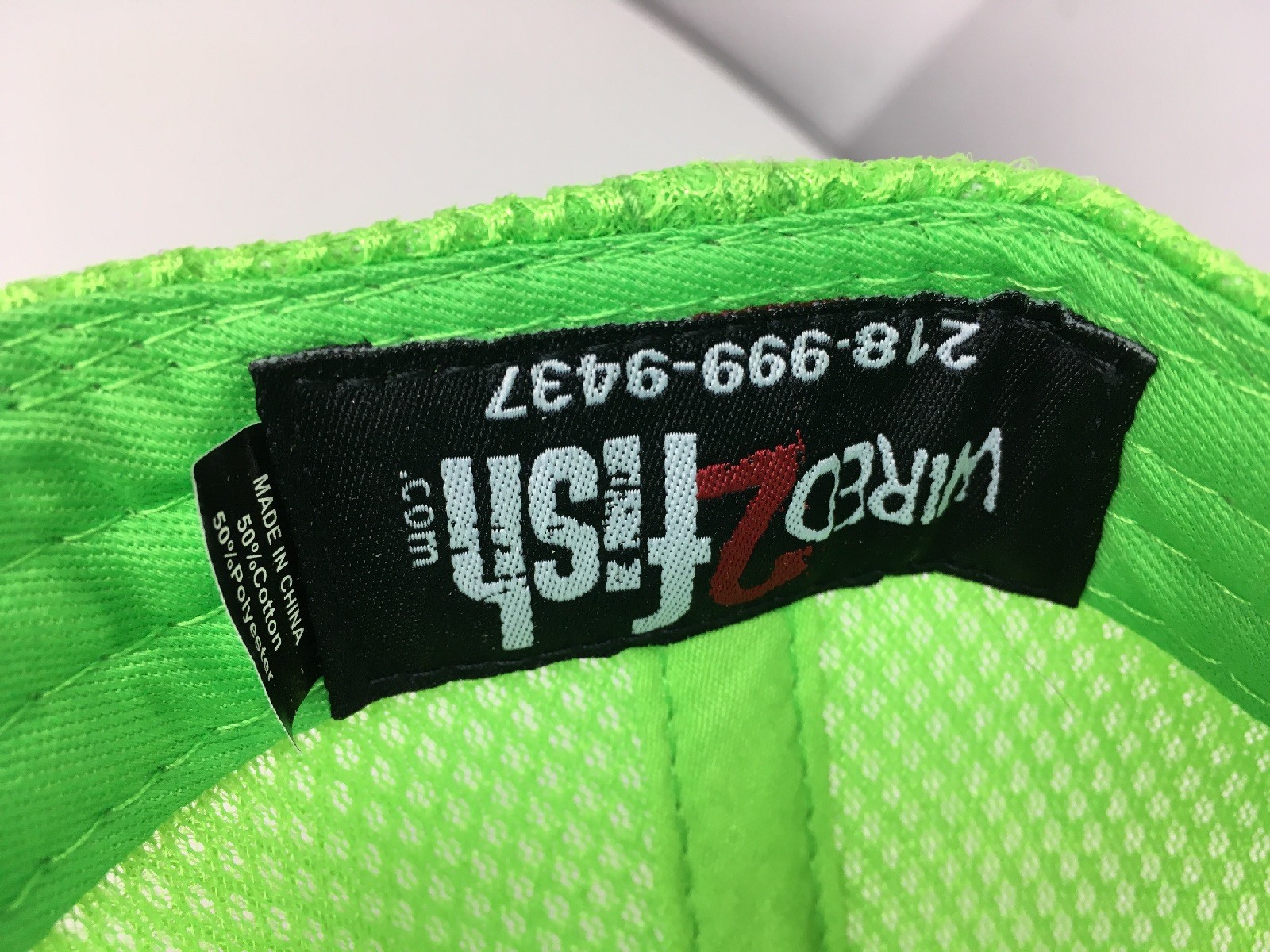 Wired2Fish Scout Hat Cap Strap Back, Black Green - image 6