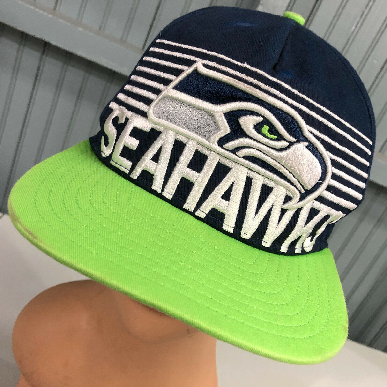 Seattle Seahawks New Era Snapback Baseball Hat Cap - image 1