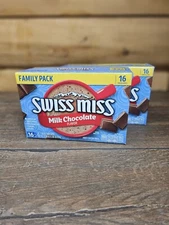 Swiss Miss Milk Chocolate Hot Cocoa (2)  16 Pack Boxes