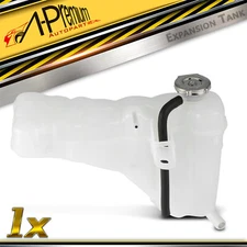 A-Premium Engine Coolant Reservoir Tank with Cap for Dodge Challenger Charger