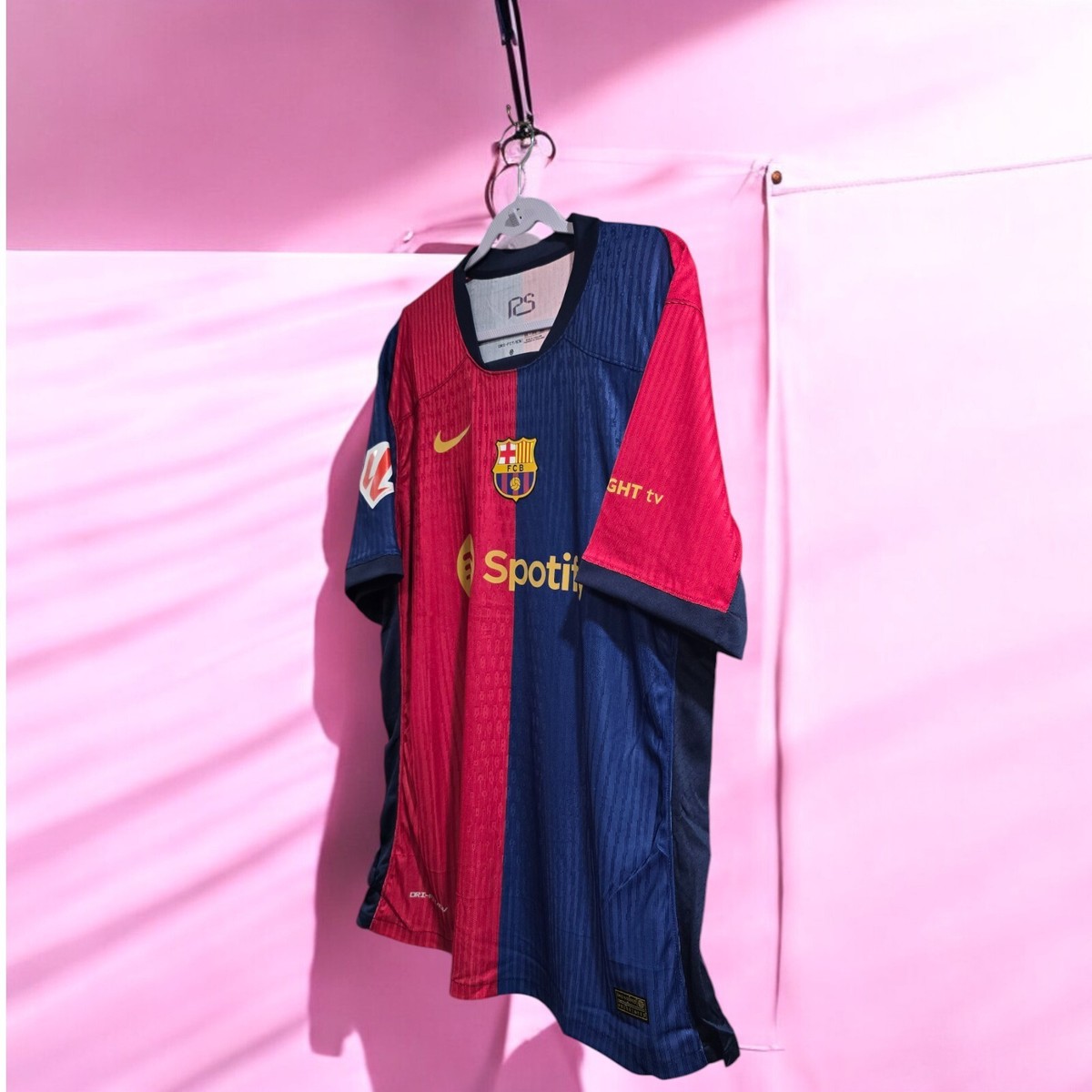 Barcelona 24/25 Home Soccer - ETO`O # 9 - 3XL (Run Small