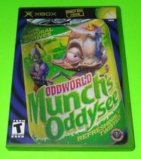 Oddworld: Munch's Oddysee     Microsoft Xbox, 2001     COMPLETE MAIL TODAY    