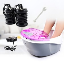 DC 12V 33W Foot Ionic Detox Machine KIt Foot Bath Spa Cell Cleanse Tub Massagers