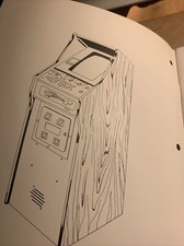 original  arcade video game owners manual Qix...