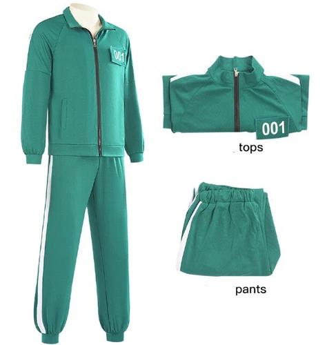 Amscan Official Squid Game Player 456/001 Costume Adult Fancy Dress Cosplay - Picture 3 of 31
