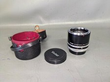 Vivitar Automatic Tele Converter 3X 4 Canon FL-FD Mount W/ Case O7 