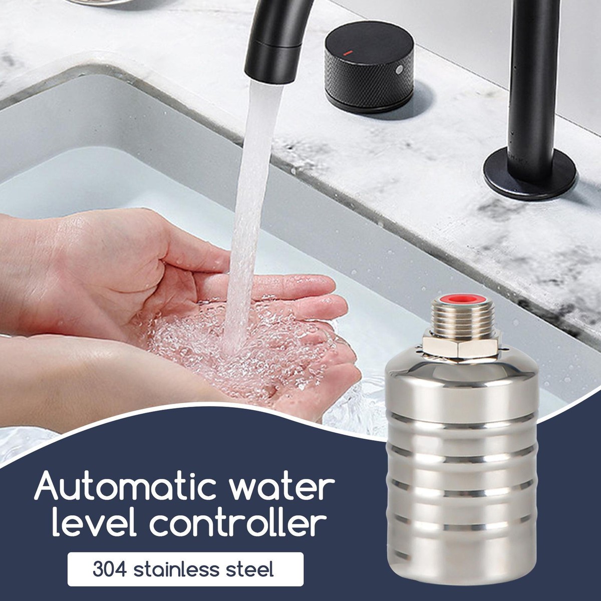 Clapet Flotteur Automatique En Acier Inoxydable 304 - 3/4" - Neuf - Niveau D'eau