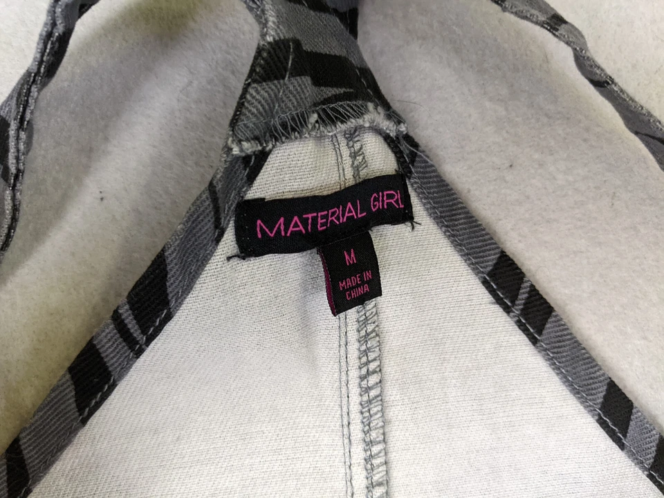 Vestido para mujer Material Niña Talla M Jersey Gris Cebra Estampado Animal Denim Foto 4 de 4