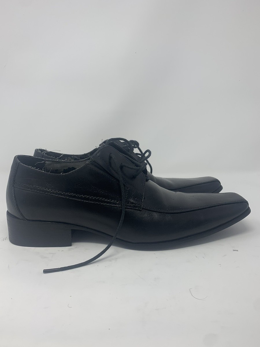 ALDO Black Square Toe Dress Shoes Size 7 Ferro Aldo Mens Archie MFA19721 Square Cap-toe Derby Dress  main image 3