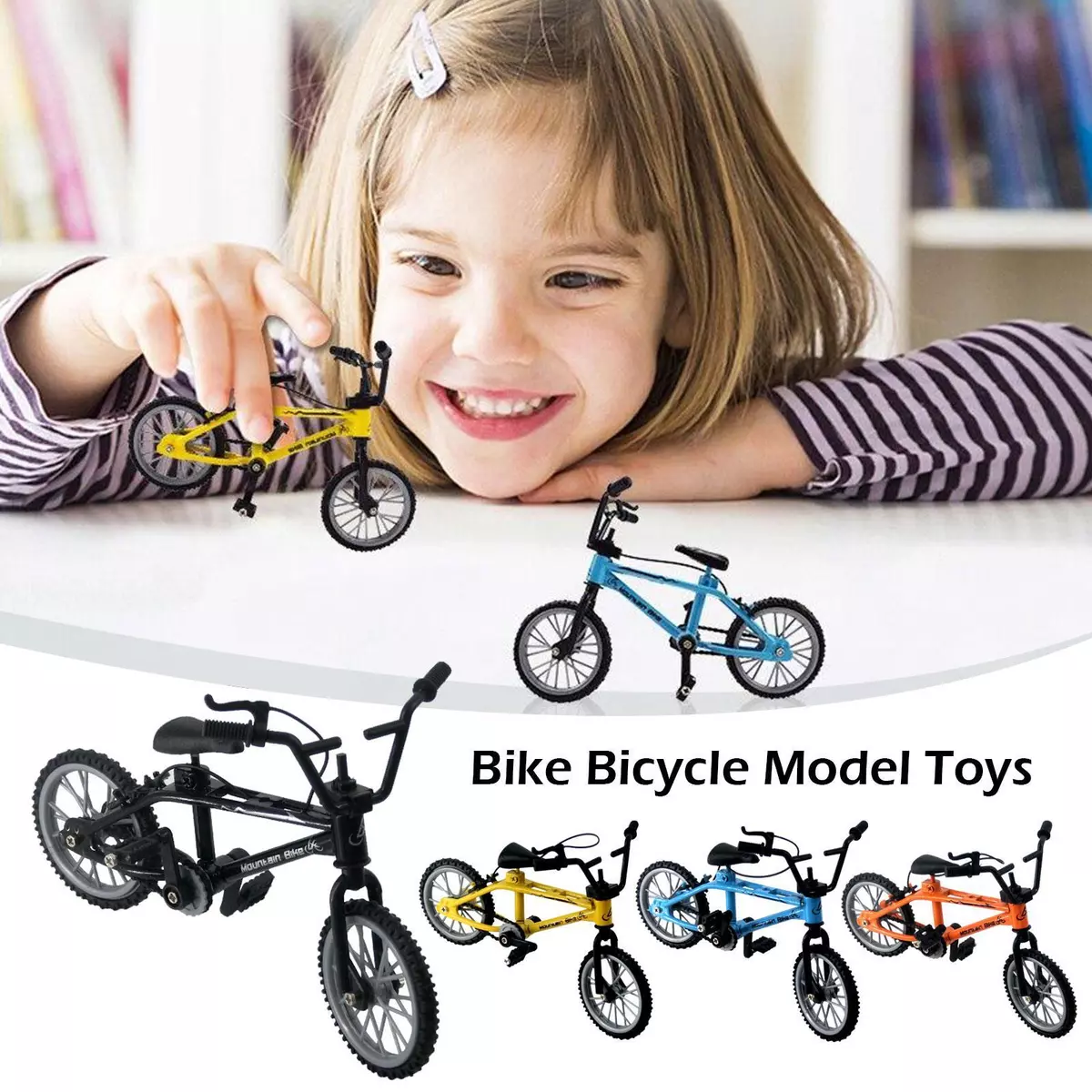 Mini Finger Bike Finger Toys para crianças, Mountain Bike, bicicleta