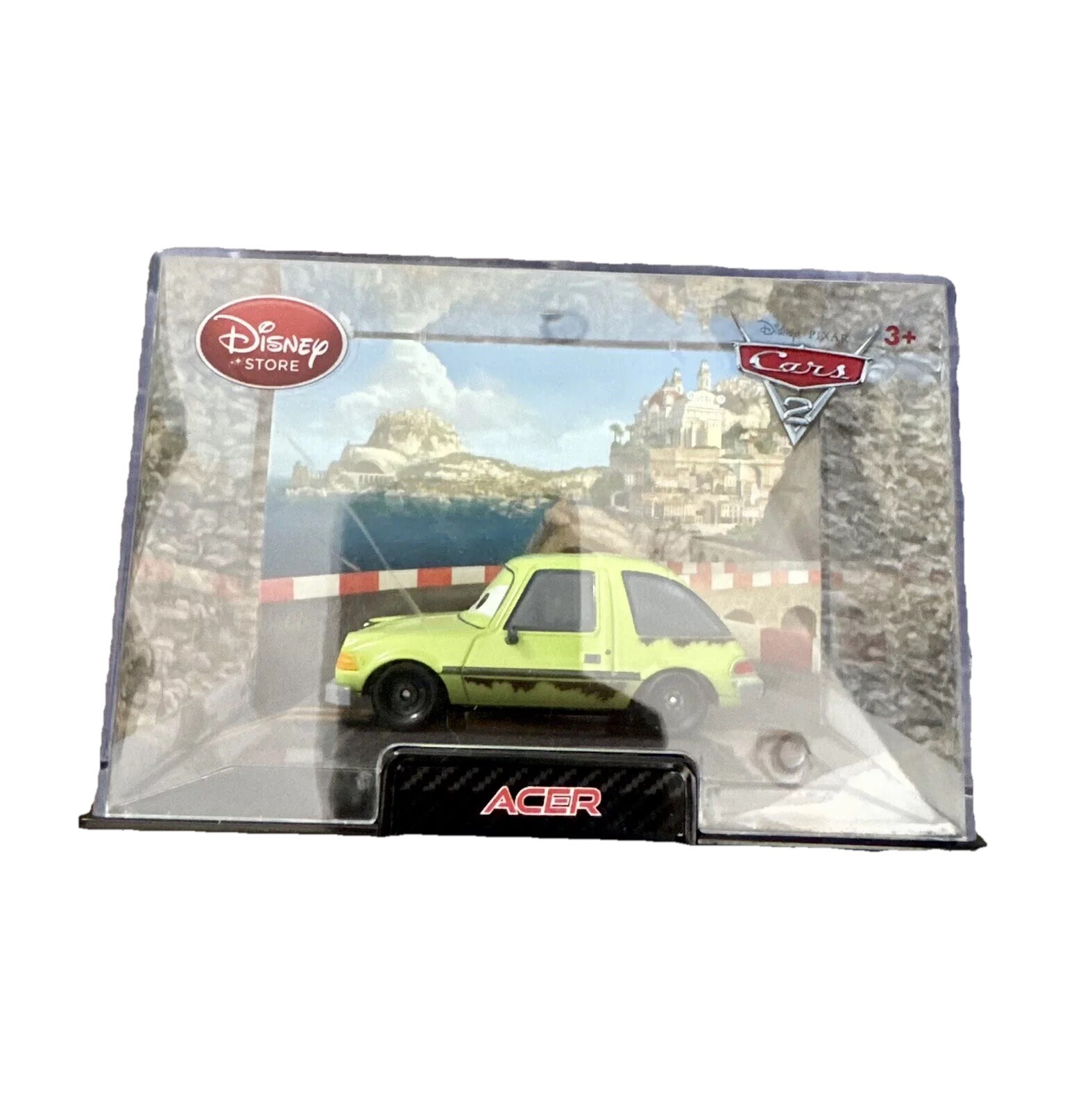 S 2 Acer Die-cast Car W/case 1:43 Disney Store🔥