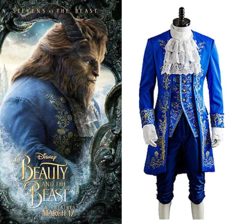 Conjunto completo retro de 4 piezas de traje para hombre disfraz abrigo pantalón chaleco camisa uniforme azul retro Foto 2 de 4