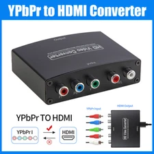 YPbPR Component Video & Stereo Audio to HDMI Converter Adapter for DVD PS3 Xbox