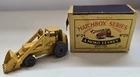 MATCHBOX LESNEY No. 24 Weatherill Hydraulic Rare All Yellow, Gray Tires, B2 Box