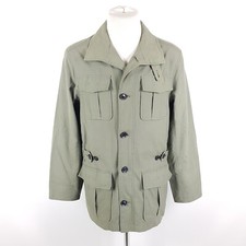 Tommy Hilfiger Tailored Feldjacke Herren Gr. 94 Grün Militär Look Jacke