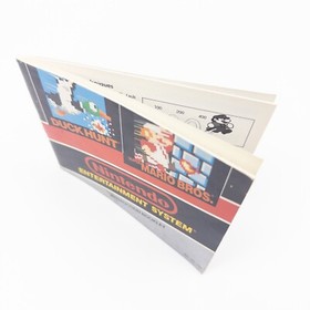 Original Duck Hunt Super Mario Bros. Instruction Booklet Manual NES Nintendo