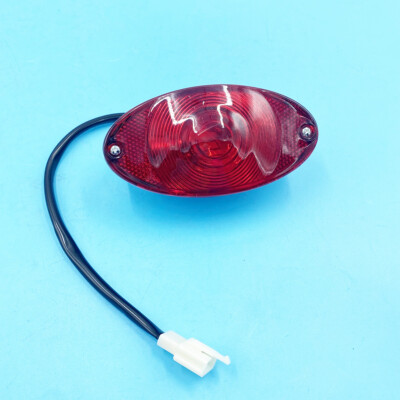 Brake Light Assembly For Kandi Taotao Roketa Sunl 150cc 250cc Go Kart ATV Dune Buggy – Red Lens, Plug & Play