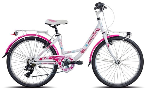 Bici da ragazza 24" CTB TORPADO JUNIOR KELLY T611 Cambio Shimano 6 V city bike - Foto 2 di 2
