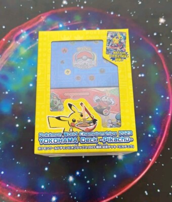 Pokémon Worlds 2023 Deck Pikachu EX 001/030 Sealed Japan WCS Yokohama