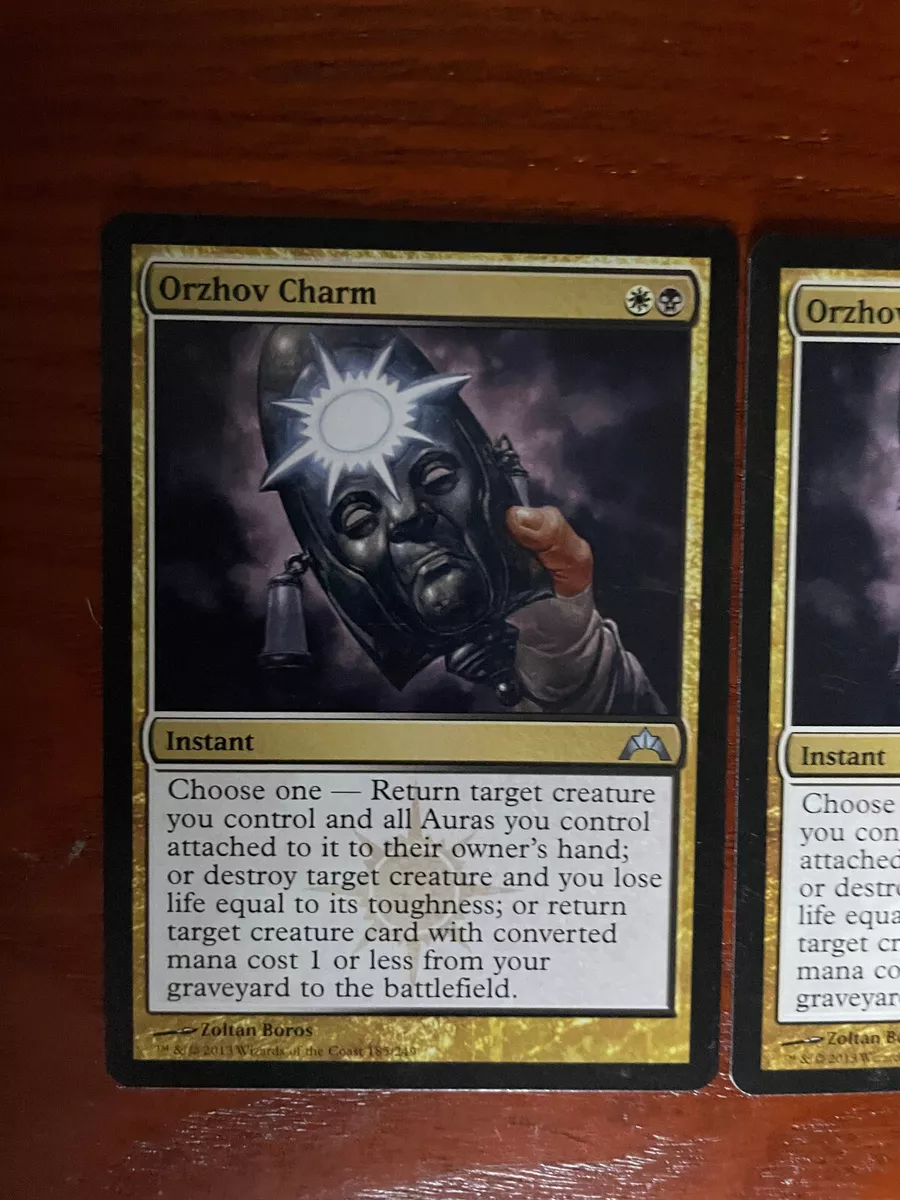 MTG Orzhov Charm CARD SINGLE USED EXCELLENT CONDITION SEE ...