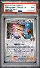 PSA 9 2025 POKEMON DRI EN-DESTINED RIVALS 149 TEAM ROCKET'S MEOWTH REVERSE HOLO