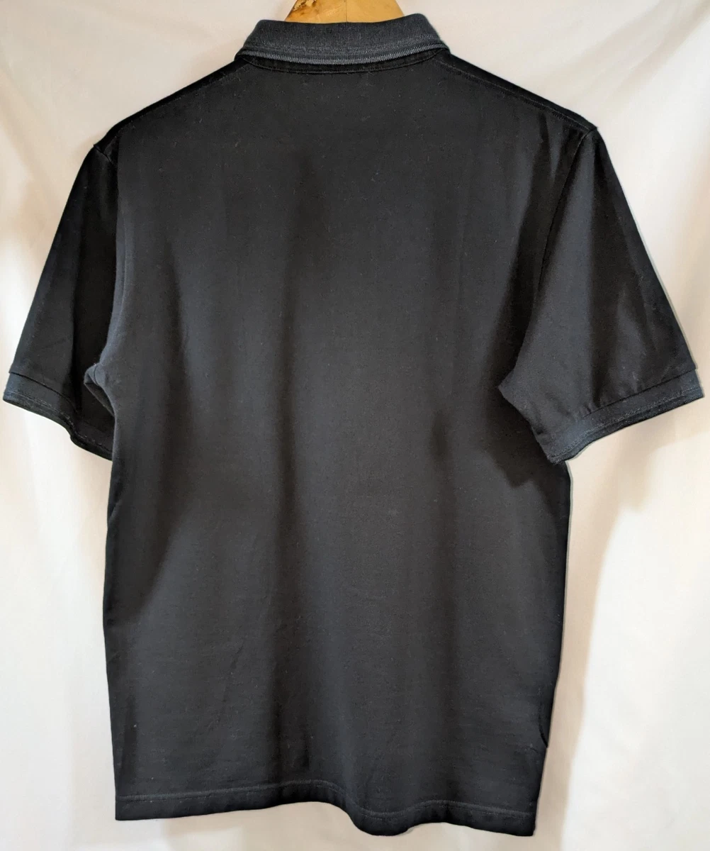 Fred Perry M102 Polo M Vertiente Negro Azabache, Hecho En Japan, Algodón