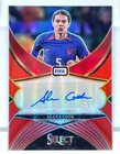 Alana Cook 2024-25 Panini Select FIFA Signatures Auto Red Prizm #SS-AC