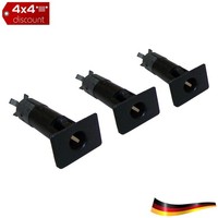 EinsteckhüLse HalbtüR Set Left Right Dark Gray Jeep Wrangler YJ 1987/1995