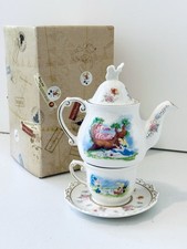 Disney Parks Alice In Wonderland Tea Set NEW IN BOX RARE FIND