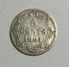1894 Newfoundland 5 Cents — photo from another recent sale