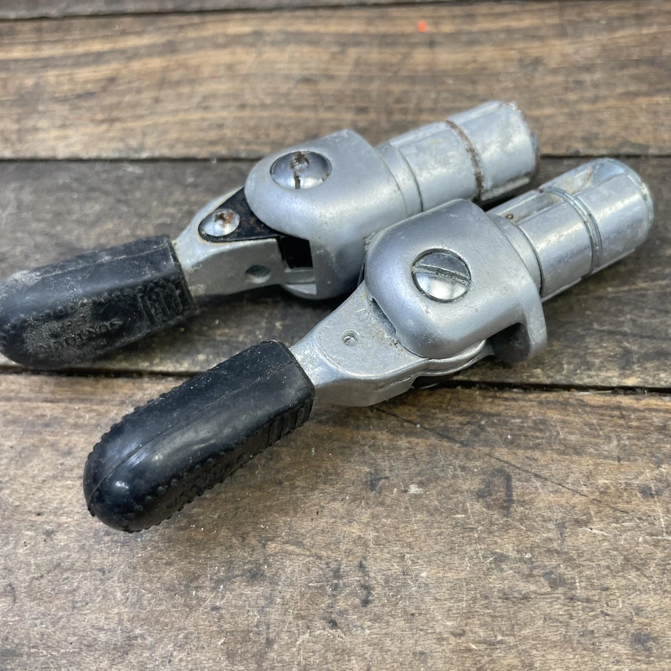 Vintage SunTour Bar End Shifters Barcon Pair Friction Road Bike Japan Touring 70 - Image 3 of 4