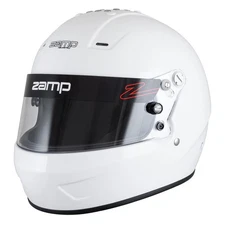 Zamp Helmet H784001M; RZ-57 Medium Gloss White Snell SA2025