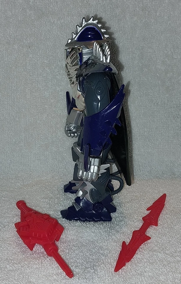 VINTAGE 1994 TMNT CYBER SAMURAI SHREDDER COMPLETE RARE.....READ - Image 4 of 4