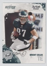 2010 Score Artist Proof 28/32 Brent Celek #218 z7j