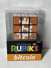 Rubik's Cube Bitcoin Official Limited Edition Collectible Toy Puzzle New Rubiks
