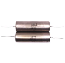 2x K40Y-9 K40U-9 0.68uF 400V Matched Pair Audio Capacitors Paper in Oil PIO 10%