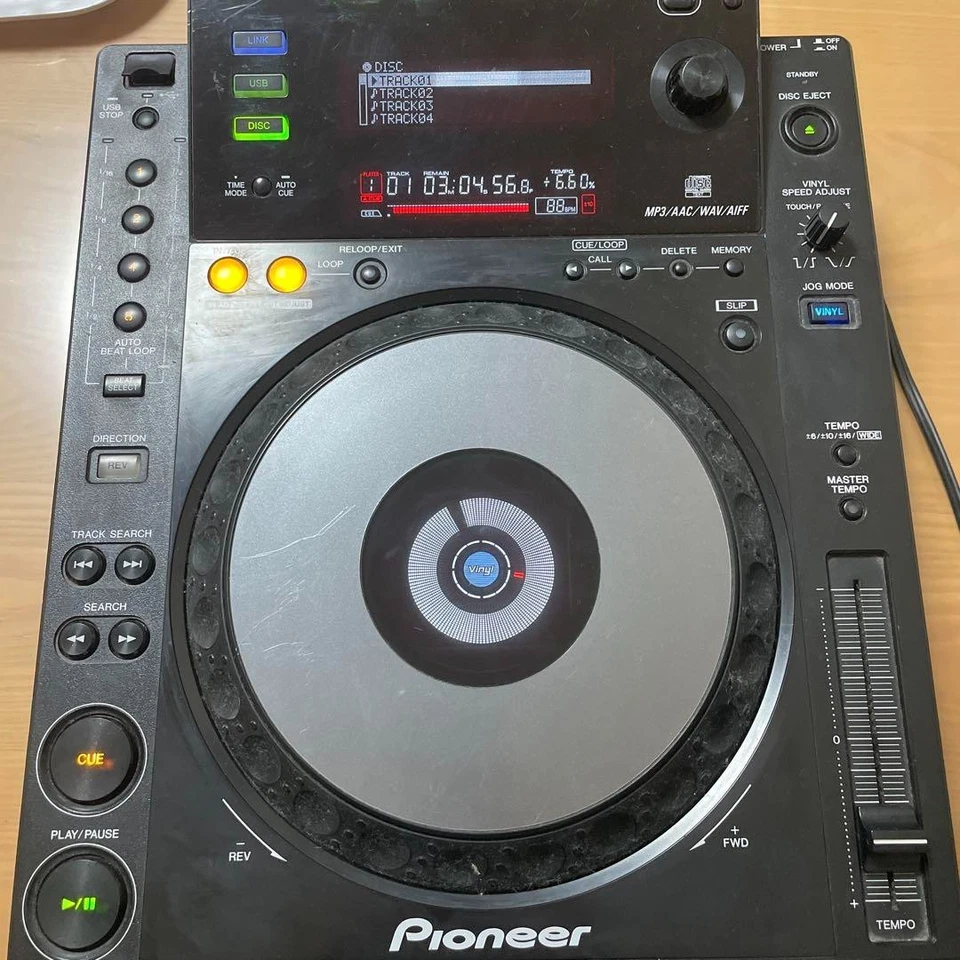 Pioneer DJ CDJ-900 Black with Power Cable Tested and Working - Image 2 of 4
