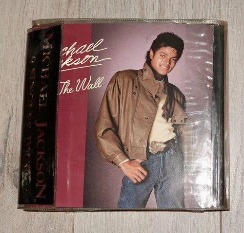 MICHAEL JACKSON 9 SINGLES PACK PICTURE SLEEVES, RED VINYL