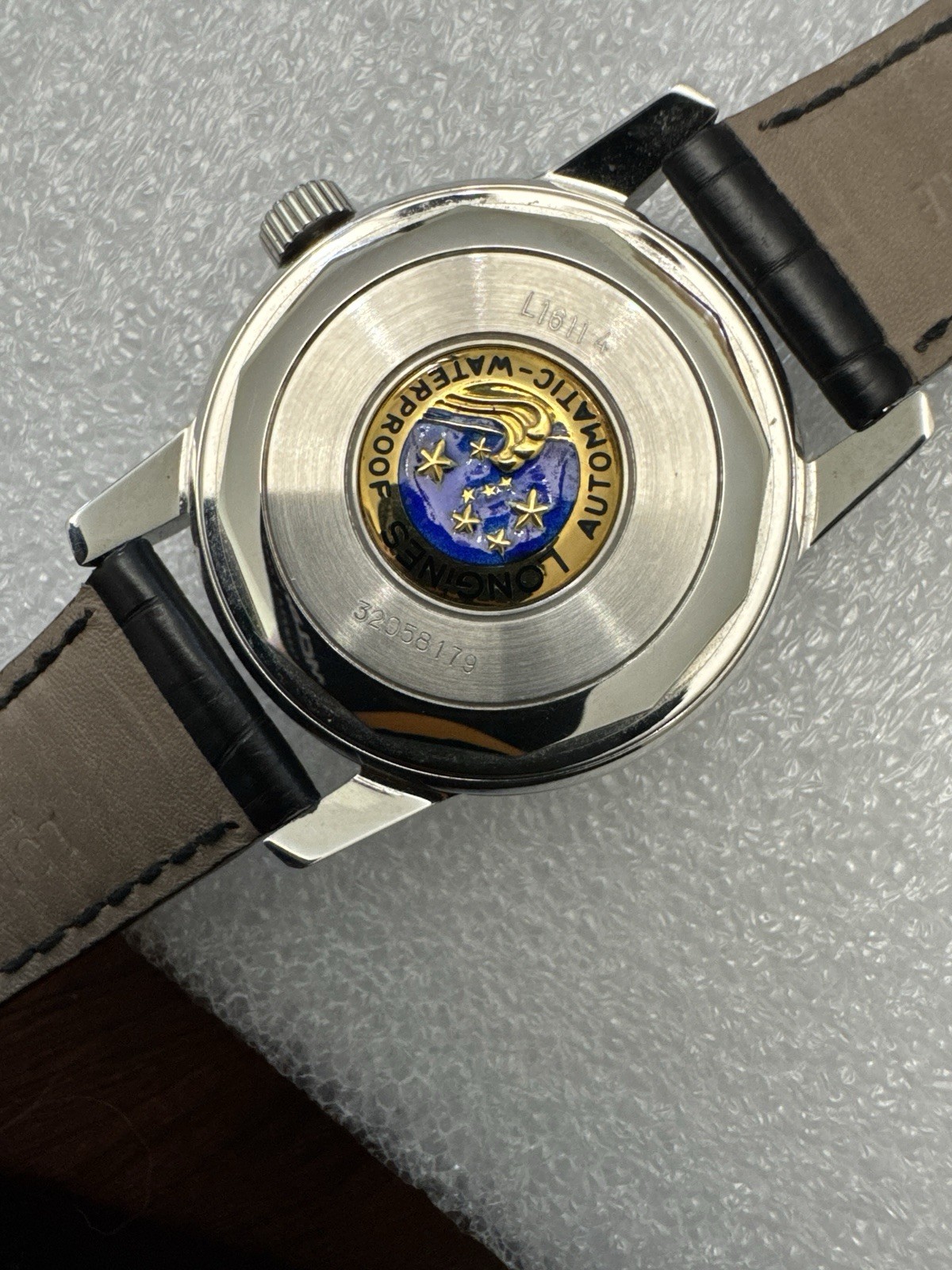 Longines Conquest Automatic Black Dial Date Allig… - image 11