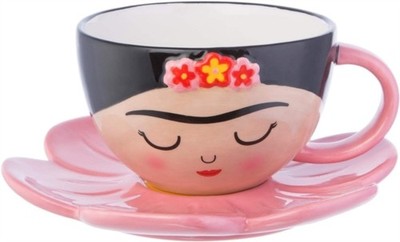 Sass  Belle Frida Cup And Flower Saucer Set PAPERBACK 5055992754696