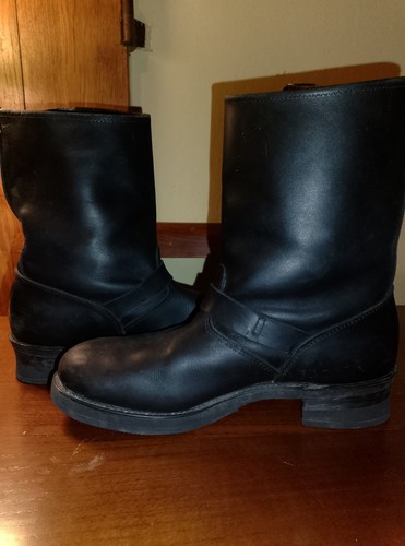 ORIGINAL VINTAGE MID 90's FRYE ENGINEER BOOTS Size 10,5 - Imagen 2 de 6