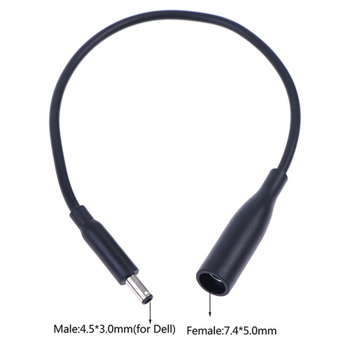 DC Power Charge Converter Adapter Cable Cord 7.4*5.0mm Female to 4.5*3.0 mm _pu - Zdjęcie 5 z 5