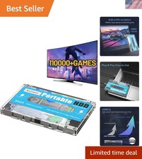 Gaming Revolution: 500GB Portable Drive with Batocera 110,000 Games