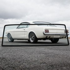 Fits Ford Mustang Hardtop 1964-1968 Rear Clear Tempered Window Back Glass Fits Ford Mustang Hardtop 1964-1968 Rear Clear Tempered Window Back Glass